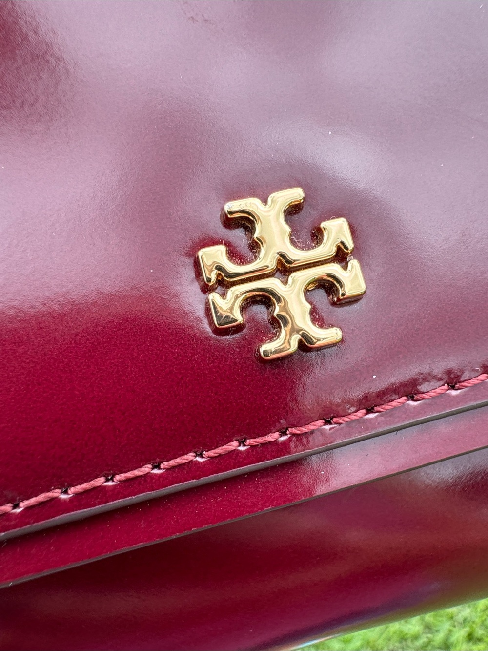 Tory Burch Emerson Patent Chain Wallet Crossbody Bag - Picture 7 of 12